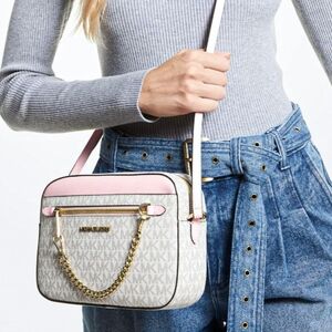 Michael Kors  Set Large Logo Crossbody Bag